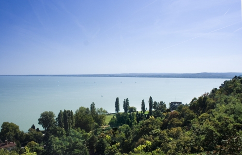 A Balaton Tihanynál